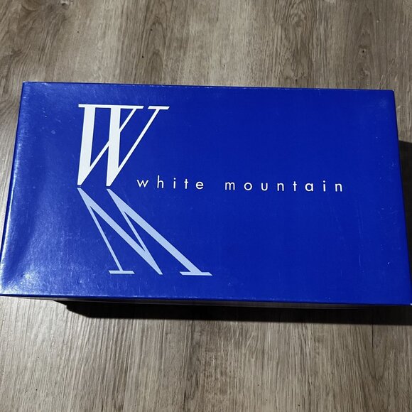 NWT White Mountain Women's Black ABBA Heeled Shoes size 7.5 - Picture 4 of 7